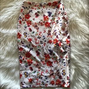 Express floral NWT skirt size 2